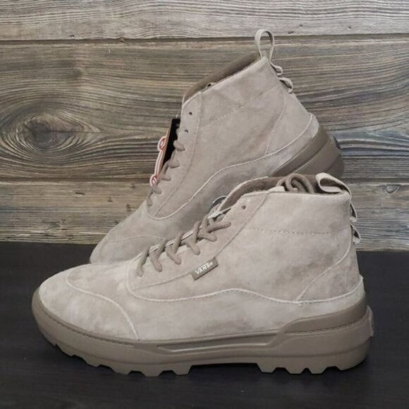 New Vans Colfax Ankle Boot Mte Brown Suede Waterproof Hiking Outdoor Sneakers - Picture 3 of 12